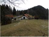 Zgornja Besnica (Podrovnik) - Sveti Jošt above Kranj